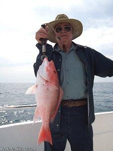Charlie with Red Snapper Offshore St. George Island